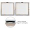 Americanflat Canvas Wall Art Featuring White Sailboats - Set of 2 - Gallery Wrap - Beige, Blue and Grey - Seascape Coastal Wall Art